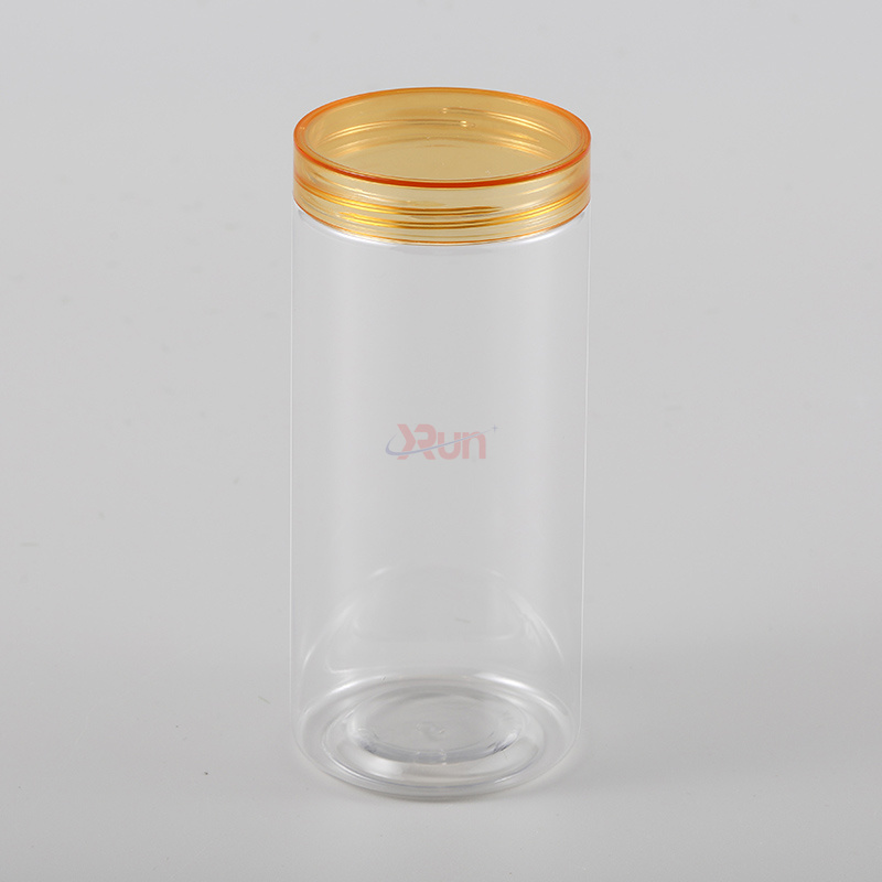 We offer bulk plastic jars that are a perfect plastic clear jar for Containers for dry food and are also suitable for jelly bean packing.